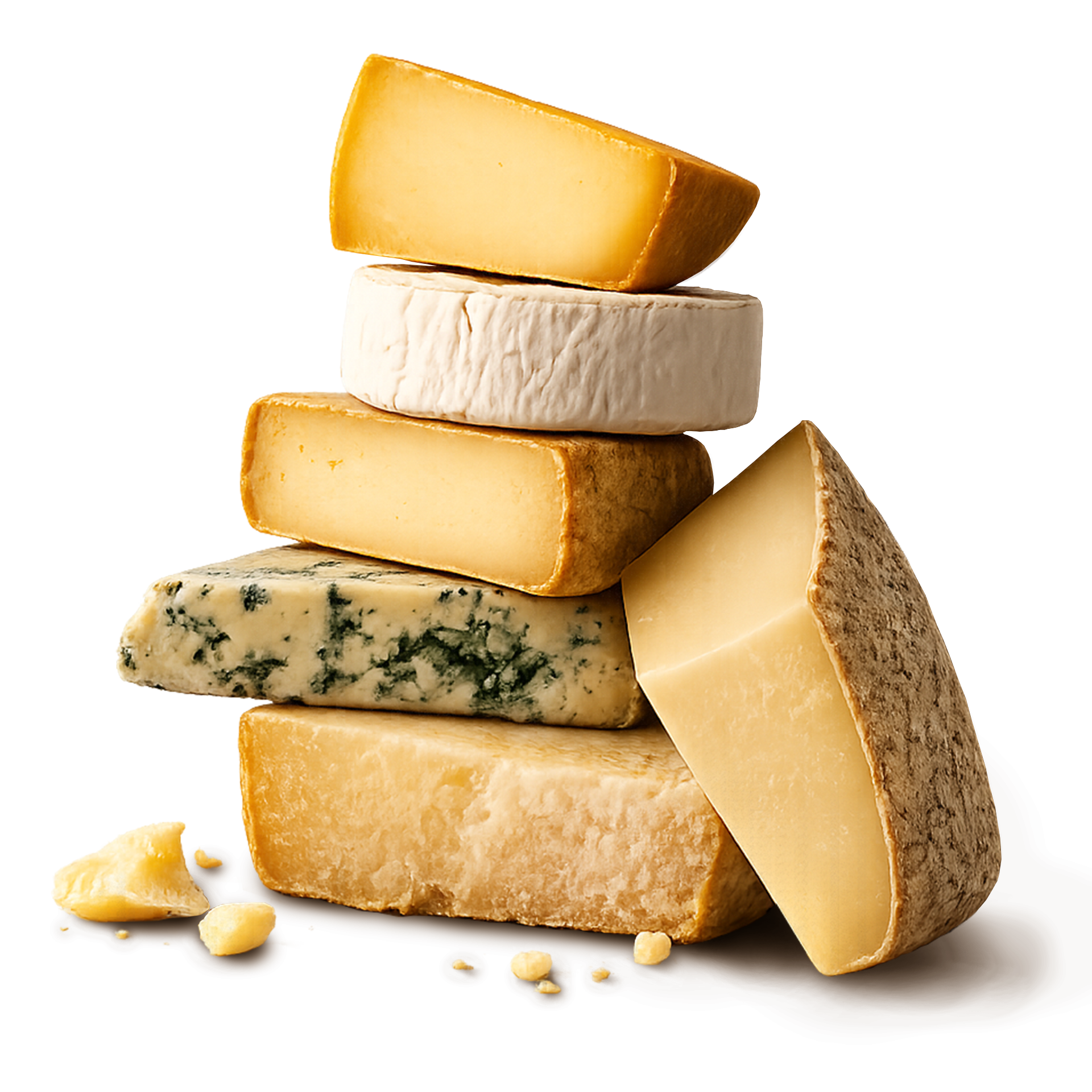 käse verschiedener sorten